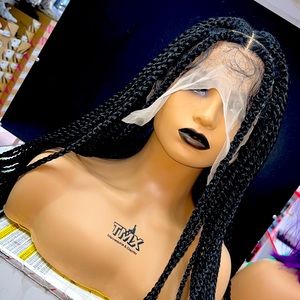 Full lace true Knotless braided wig